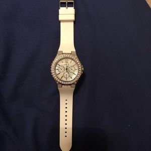 White Sparkly Watch